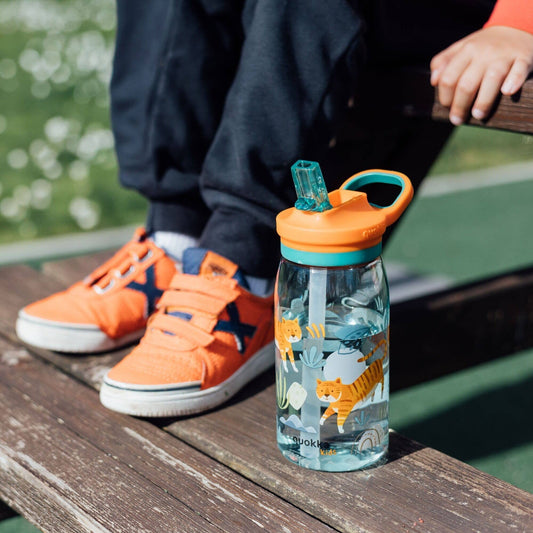 QUOKKA KIDS ECOZEN joogipudel GLOW TIGERS 580 ML
