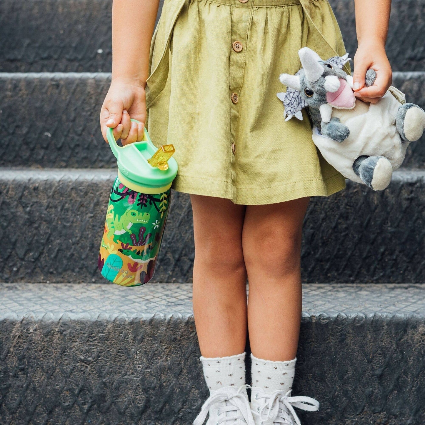 QUOKKA KIDS termospudel POP DINO 445 ML