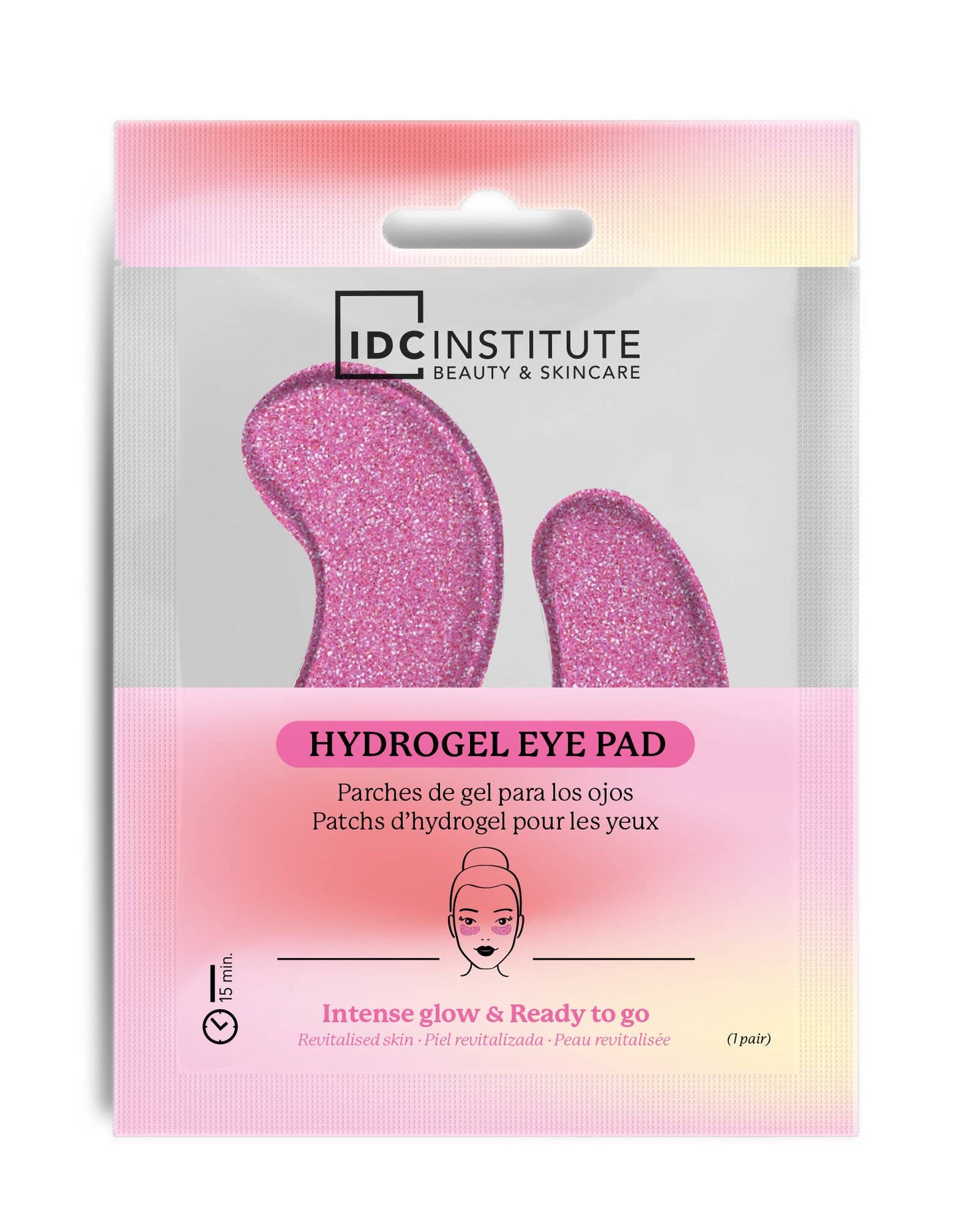Silmapadjad IDC roosa glitter