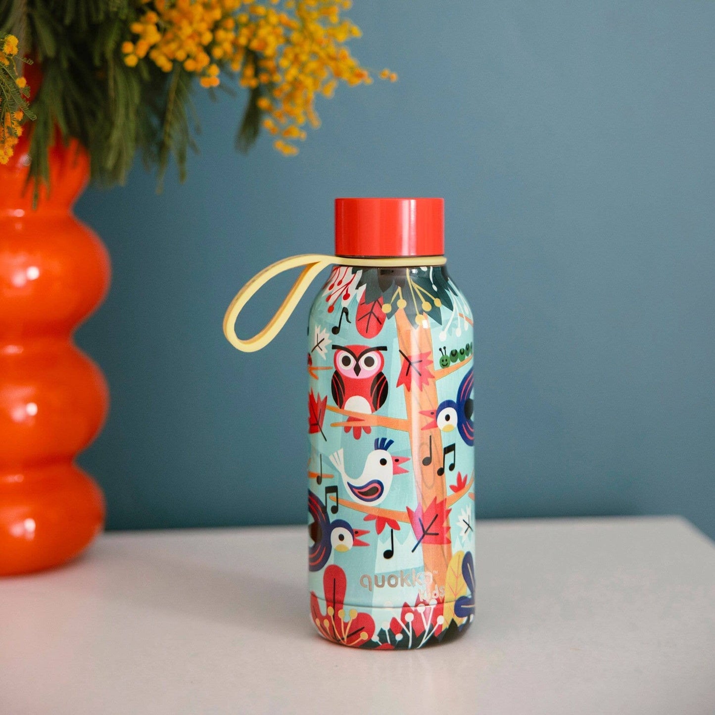 QUOKKA KIDS termospudel SOLID riputusaasaga 330 ML