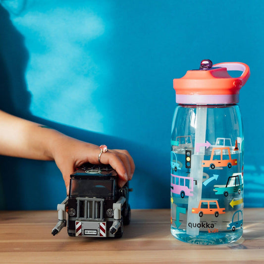 QUOKKA KIDS ECOZEN joogipudel GLOW CARS 580 ML
