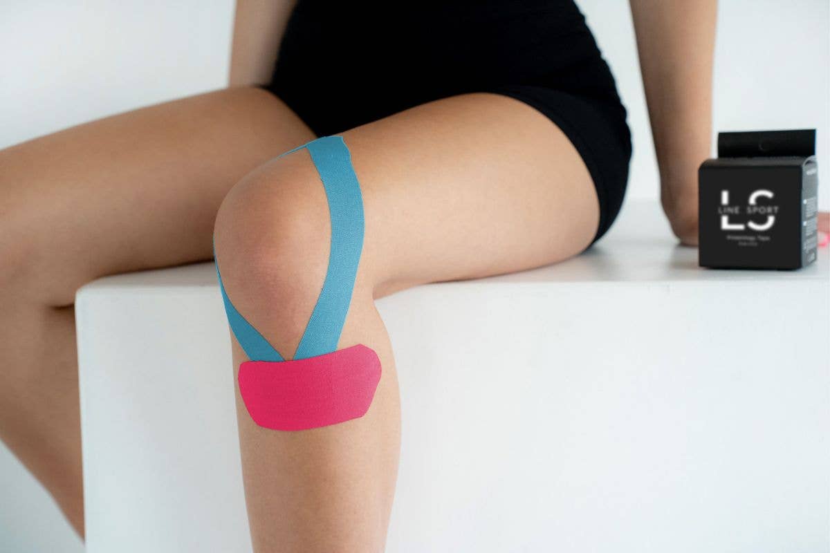 Kinesiology Tape - Line Sport Tape 5cmx5m: Black