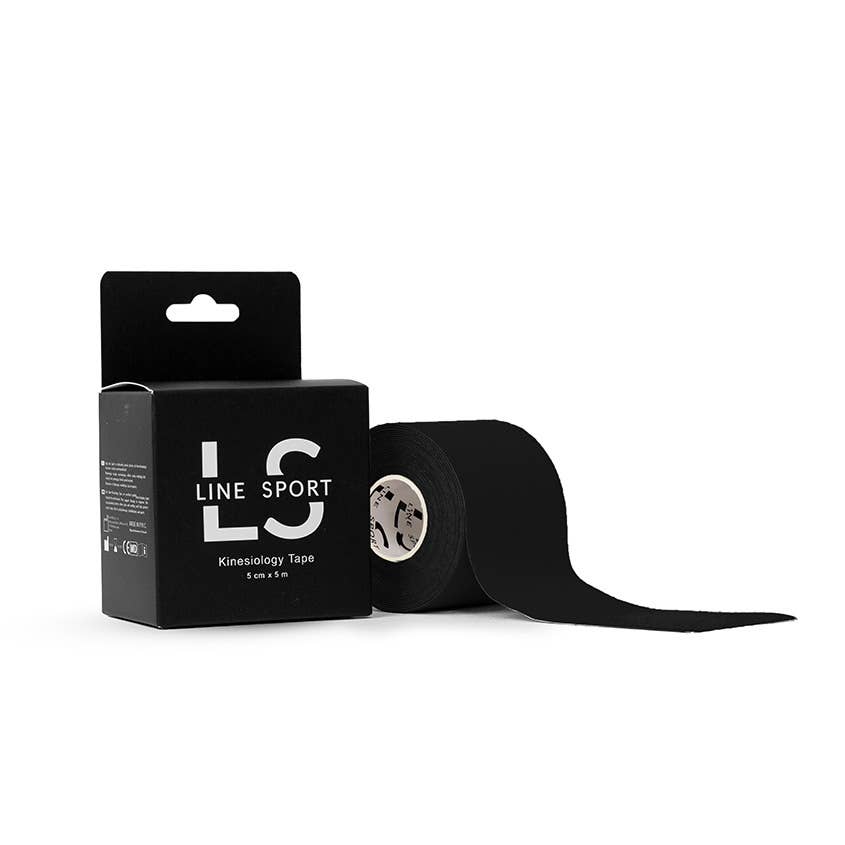 Kinesiology Tape - Line Sport Tape 5cmx5m: Black