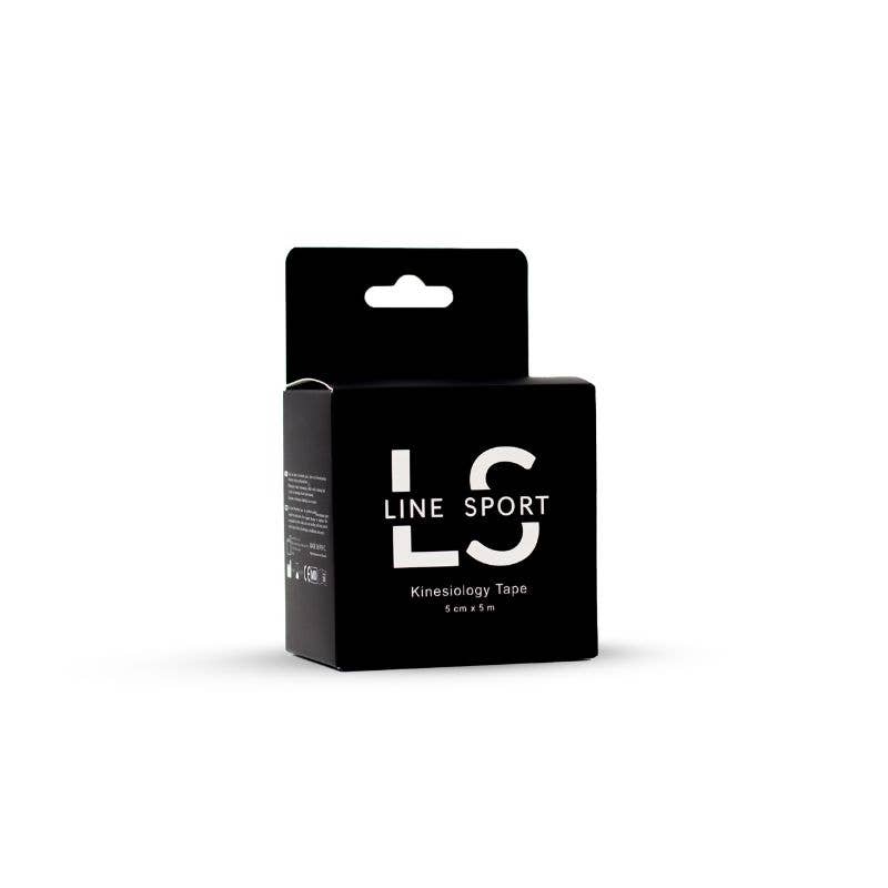 Kinesiology Tape - Line Sport Tape 5cmx5m: Black